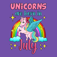 Unicorns Are Born In July Premium Sweatshirt | Teevron