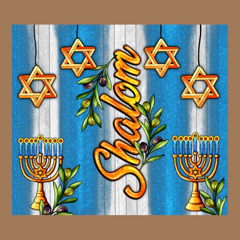 Shalom With Star Of David Classic Tee by AdoDesignShop | Teevron
