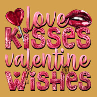 Love Kisses Valentine Wishes Valentine's Day Urban Hoodie | Teevron