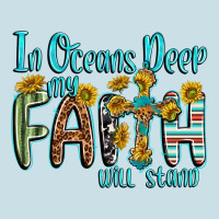 In Oceans Deep Faith Will Stand Ladies Tee | Teevron
