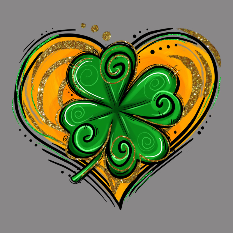 St. Patrick's Day Heart With Shamrock Vintage Tee by Jasminsmagicworld | Teevron