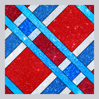 Glitter 4th Of July Seamless Pattern Heavyweight Sweatshirt | Teevron