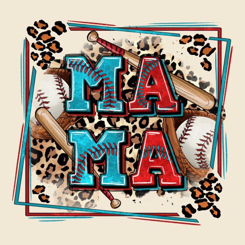 Baseball Mama With Leopard Premium Tee by Zillion Design Studio | Teevron