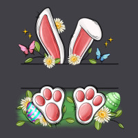 Easter Bunny Name Frame Heavyweight Hoodie | Teevron