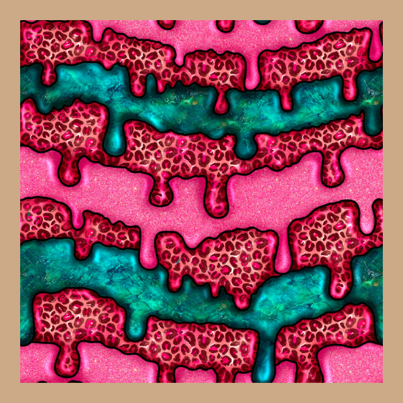 Valentines Day Leopard And Turquoise Gemstone Seamless Pattern Vintage Hoodie by BundleAndBundleShop | Teevron