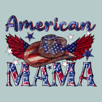 American Mama With Cowboy Heavy Core Tee | Teevron