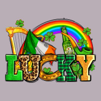 Lucky With St Patricks Elements Vintage Tee | Teevron