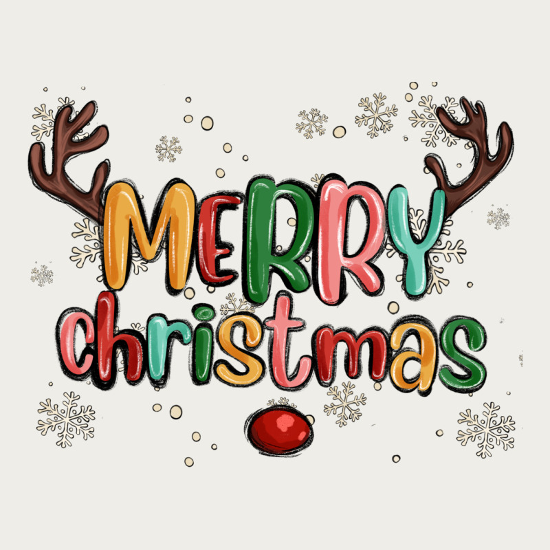 Merry Christmas Raindeerr Zipper Hoodie by MaliasSmallBusiness | Teevron