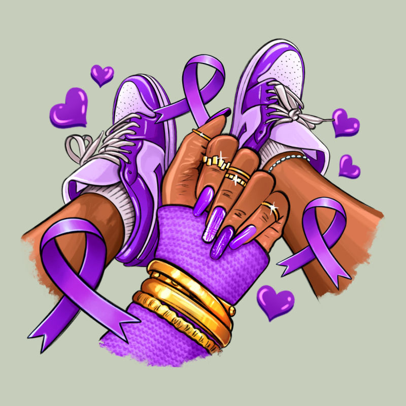 Domestic Violence Afro Girl Sneakers Ladies Tee by RanaPortraitStore | Teevron