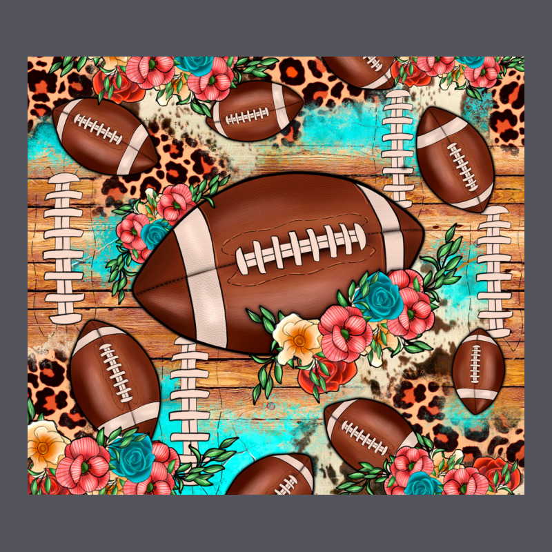Football Leopard Cowhide Vintage Hoodie by JahusDesignShop | Teevron