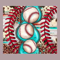 Baseball Leopard Cowhide Turquoise Vintage Hoodie | Teevron