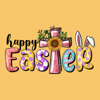 Happy Easter With Cross Vintage Hoodie | Teevron