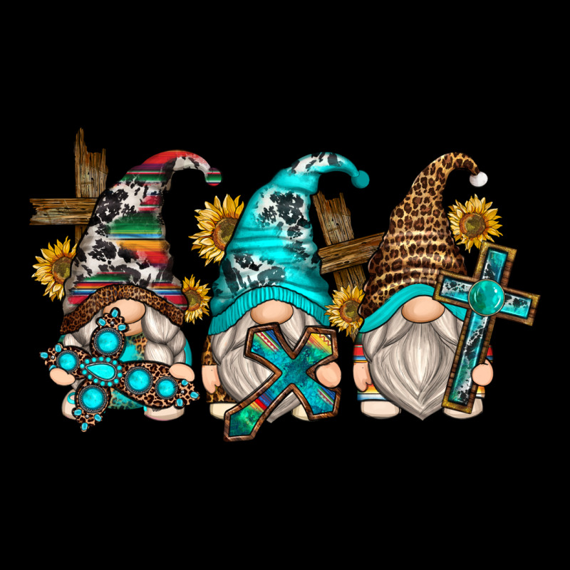 Western Cross Gnomes Ladies Tee by Zillion Design Studio | Teevron
