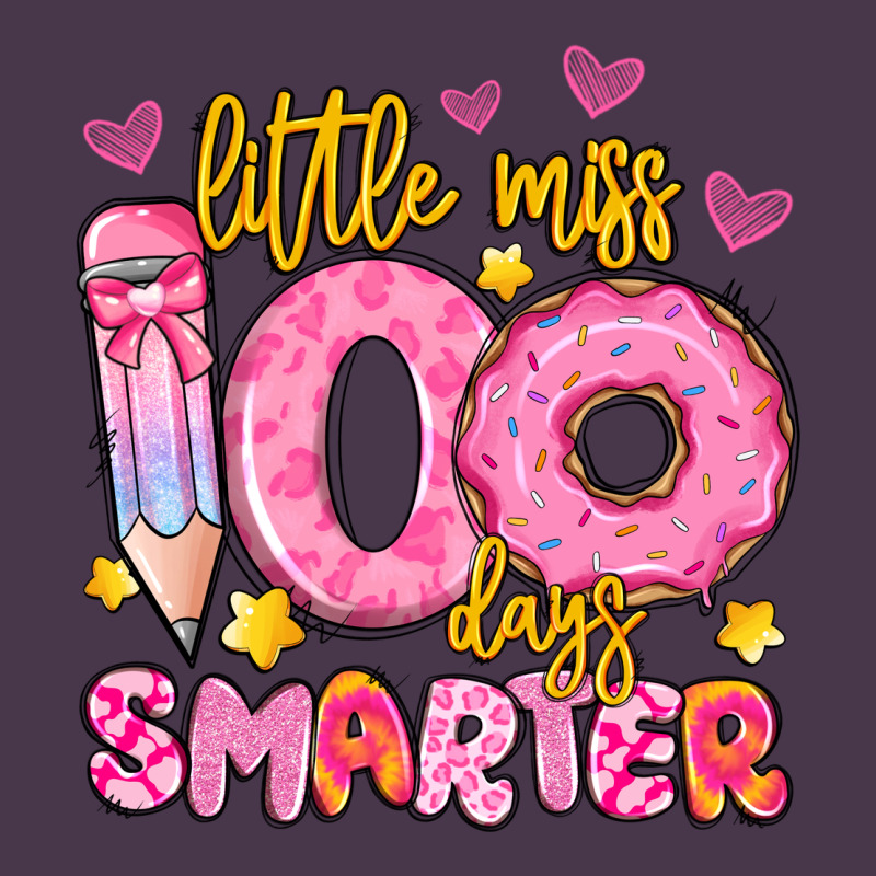 Little Miss 100 Days Smarter Heavyweight Hoodie by Artiststas | Teevron
