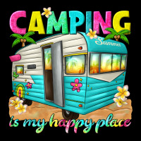 Camping Is My Happy Place Premium Tee | Teevron