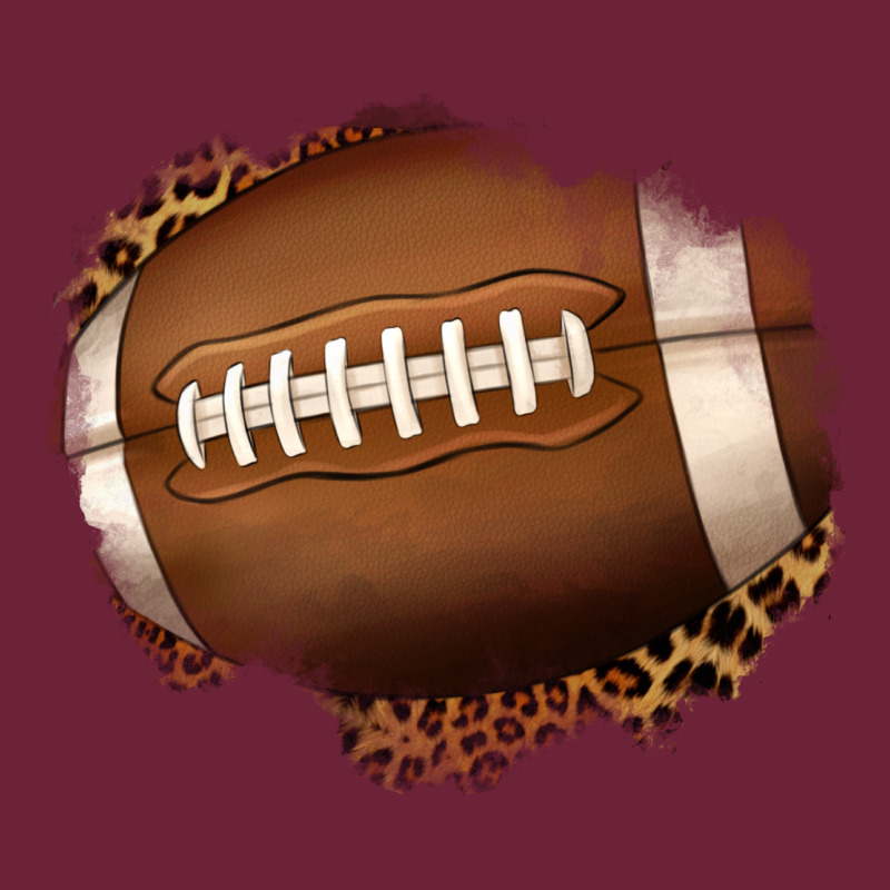 Leopard American Football Patch Long Sleeve Tee by Jasminsmagicworld | Teevron