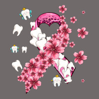 Teeth And Flower Cancer Ribbon Urban Heavy Tee | Teevron
