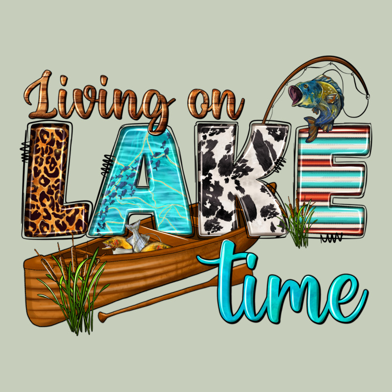 Living On Lake Time Ladies Tee by texasbilliewilder | Teevron