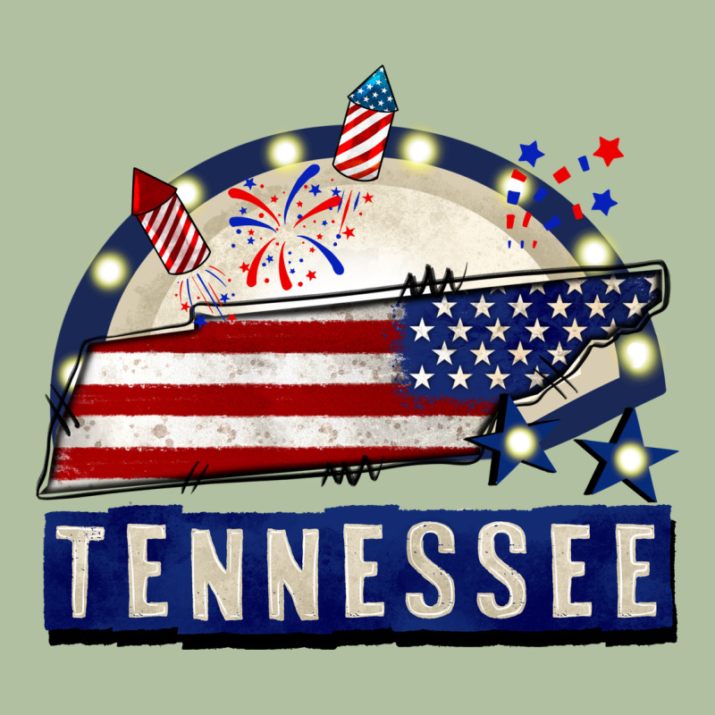 Tennessee 4th Of July Urban Hoodie by CowGirlArtShop | Teevron