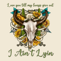 Love You Till My Lungs Give Out I Aint Lying Ladies Tee | Teevron