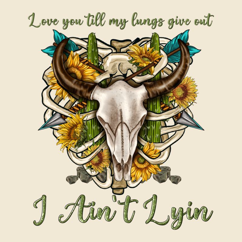 Love You Till My Lungs Give Out I Aint Lying Ladies Tee by texasbilliewilder | Teevron