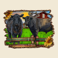 Black Angus Cattle And Bull In Barnyard Premium Tee | Teevron
