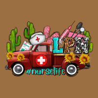 Lpn Nurse Truck With Cactus And Sunflowers Vintage Tee | Teevron