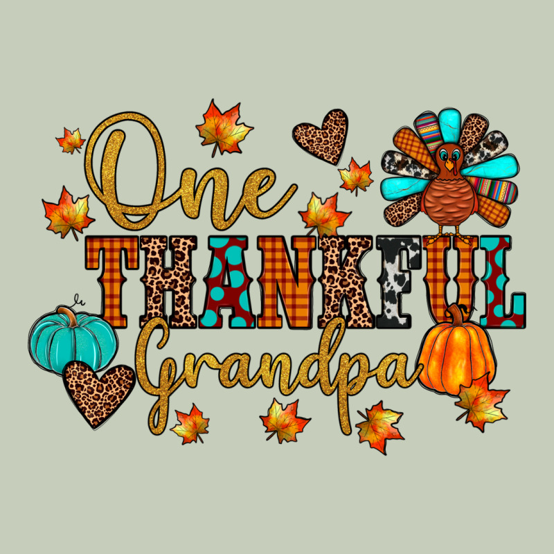 One Thankful Grandpa Ladies Tee by JahusDesignShop | Teevron
