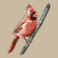 Northern Cardinal Bird Long Sleeve Tee | Teevron
