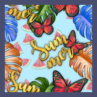 Summer And Leaf Seamless Pattern Vintage Tee | Teevron