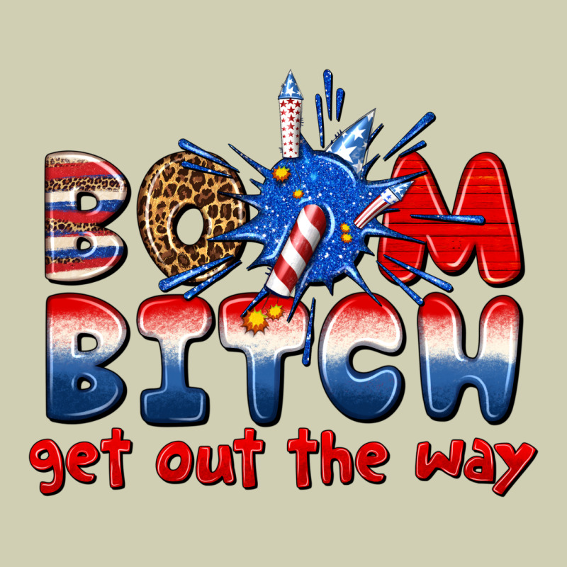 Boom Bitch Get Out The Way Heavy Core Tee by texasbilliewilder | Teevron