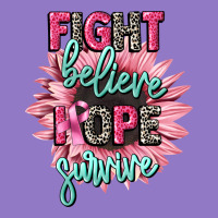 Fight Believe Hope Survive Cancer Awareness Urban Hoodie | Teevron