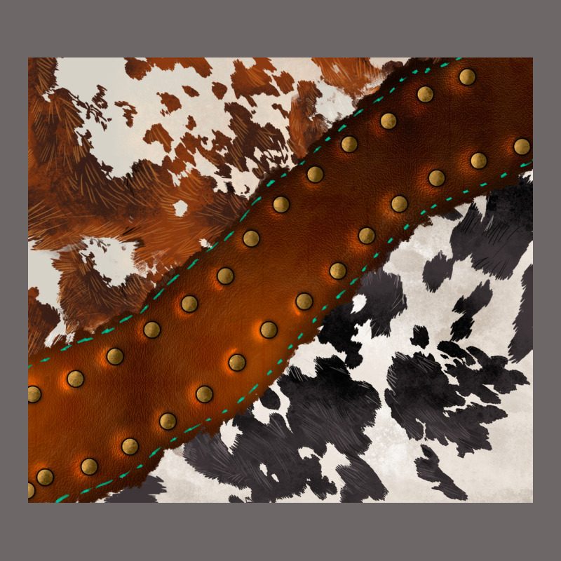 Cowhide Leather Classic Tee by BarkalooDesign | Teevron