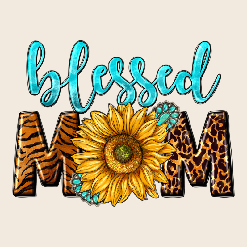 Blessed Mom With Sunflower Zipper Hoodie by NancyCooperArtShop | Teevron
