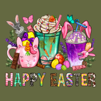 Happy Easter Coffee Cups With Bunny Long Sleeve Tee | Teevron