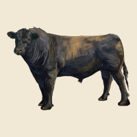 Black Angus Bull Premium Tee | Teevron