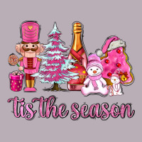 Tis The Season Pink Christmas Vintage Tee | Teevron