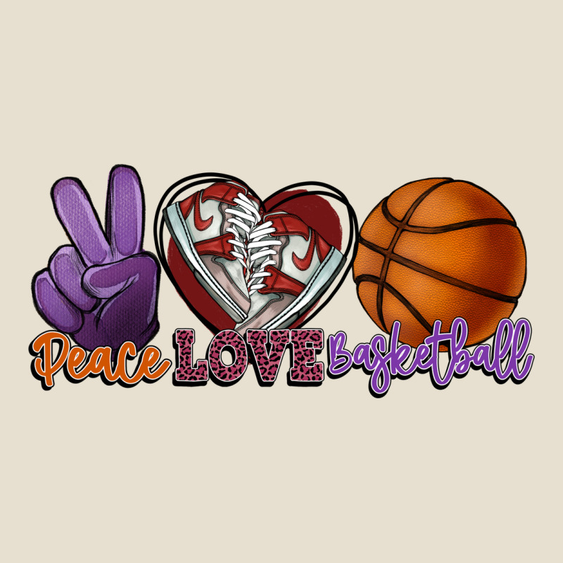 Peace Love Basketball Urban Hoodie by HowdyJamesFarm | Teevron