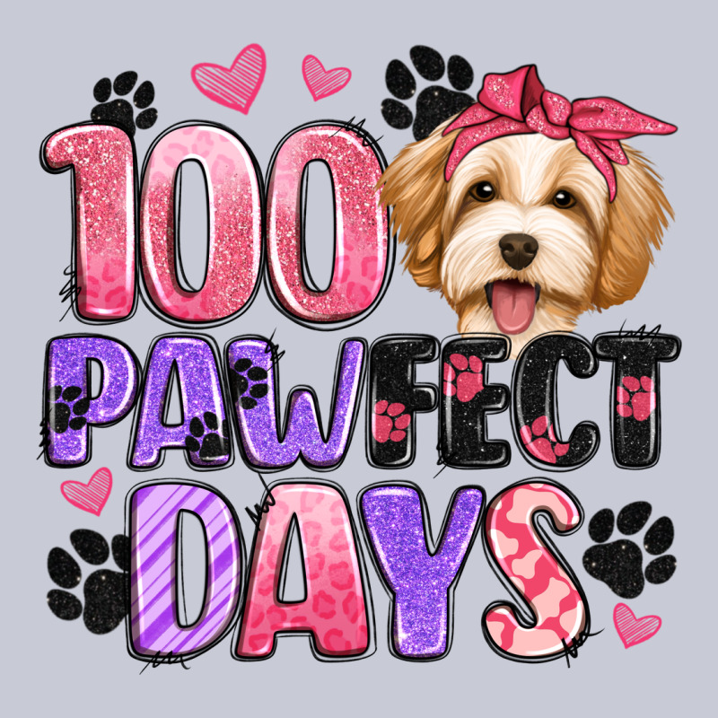 100 Pawfect Days Heavyweight Hoodie by Artiststas | Teevron