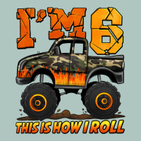 I'm Six This Is How I Roll Monster Truck Birthday Premium Sweatshirt | Teevron