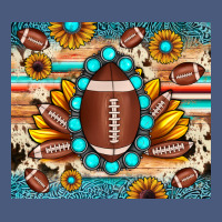 Football Cowhide Sunflower Vintage Hoodie | Teevron
