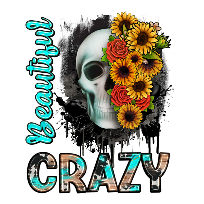 Beautiful Crazy Skull Premium Hoodie by JahusDesignShop | Teevron