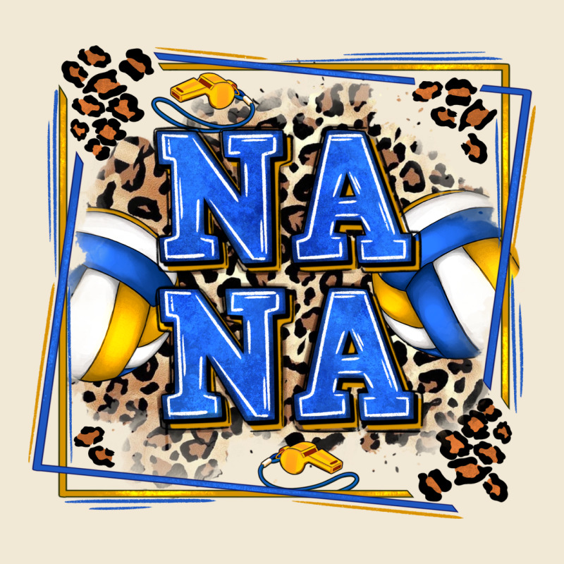 Volleyball Nana With Leopard Premium Tee by Zillion Design Studio | Teevron