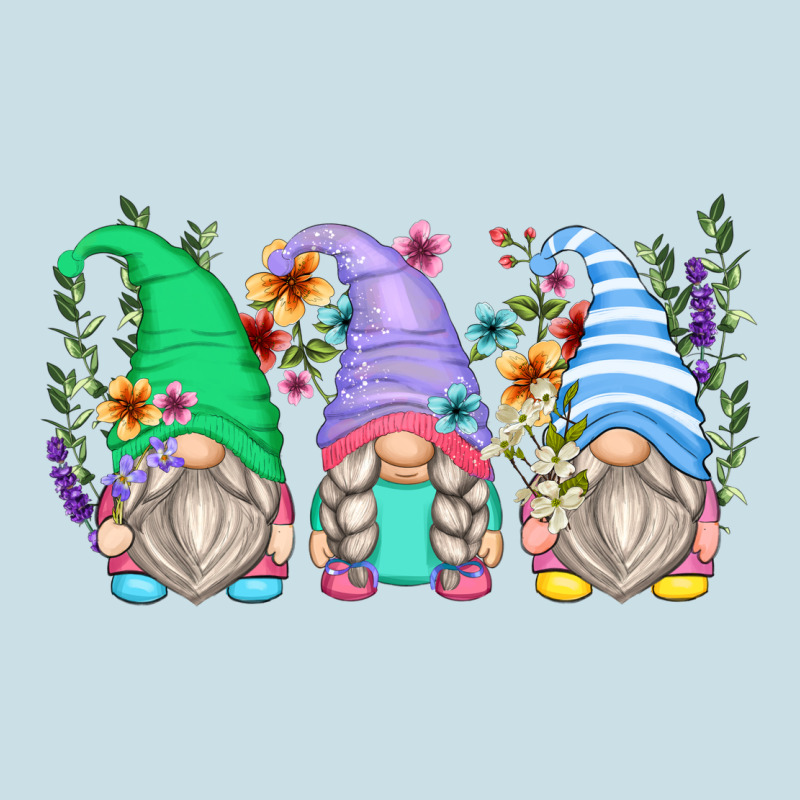 Floral Gnomes Ladies Tee by Zillion Design Studio | Teevron