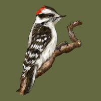 Downy Woodpecker Long Sleeve Tee | Teevron