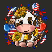 Cute Cow Fourth Of July Heavy Core Tee | Teevron