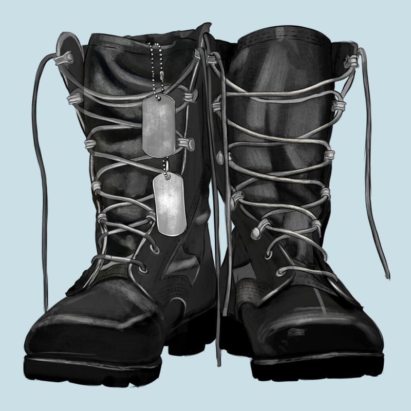 Soldier Boots Ladies Tee by RanaPortraitStore | Teevron