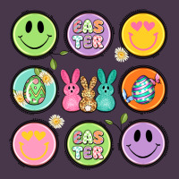 Easter Day Smiley Faces Heavyweight Hoodie | Teevron
