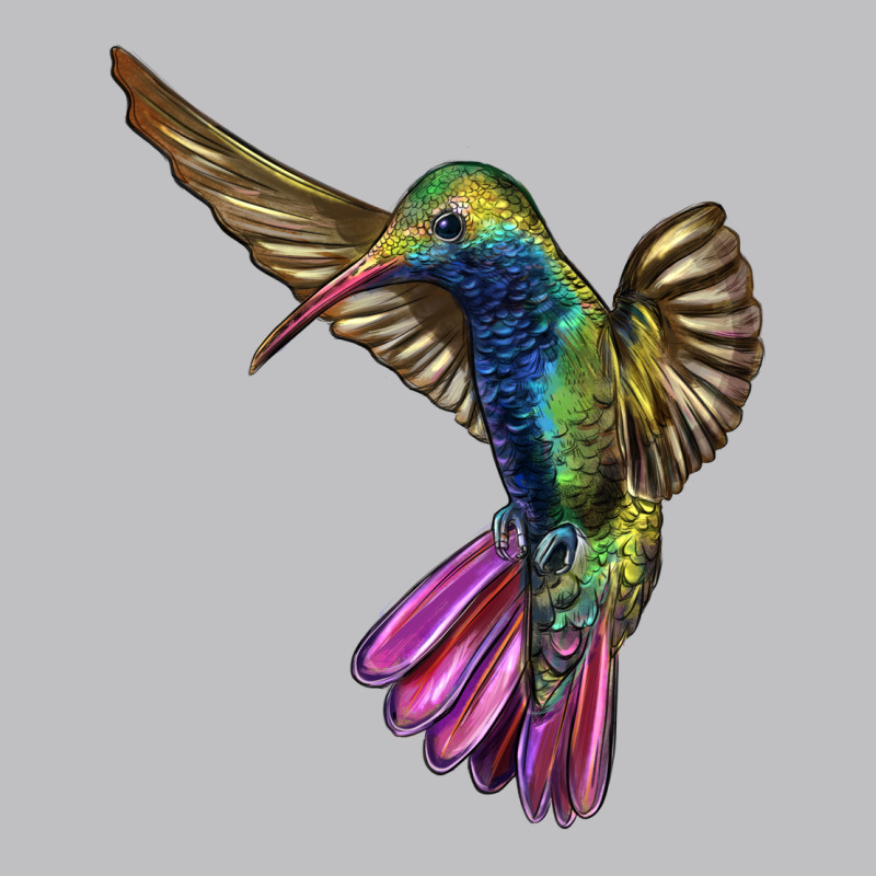 Broad Billed Hummingbird Long Sleeve Tee by LillyAllenDesigns | Teevron