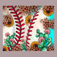 Baseball Leopard Turquoise Cactus Sunflower Vintage Hoodie | Teevron